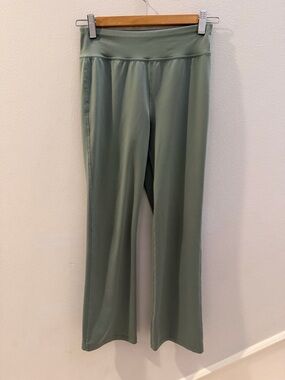 Olive Green Stretch Yoga Pants